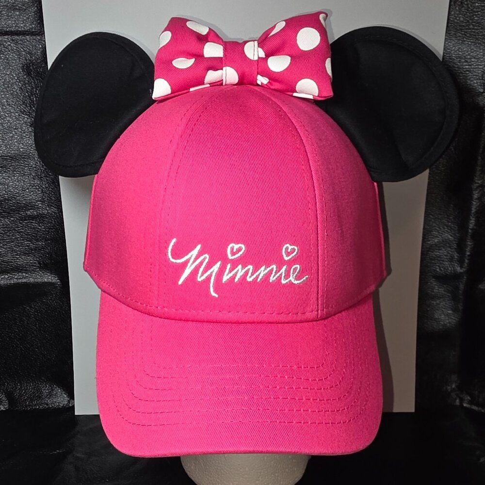 Pink Minnie Mouse Ears Hat